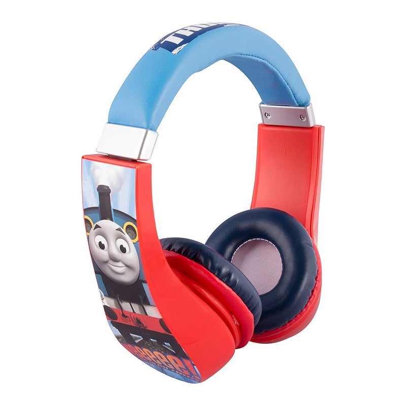 Sakar Kids Safe Over The Ear Headphones, Volume Limiter for Developing Ears, 3.5MM Stereo Jack, Recommended for Ages 3-9 - Image 1